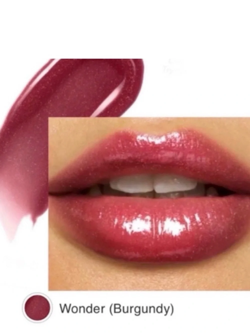 bareMinerals Mineralist Lip Gloss-Balm Wonder Burgundy